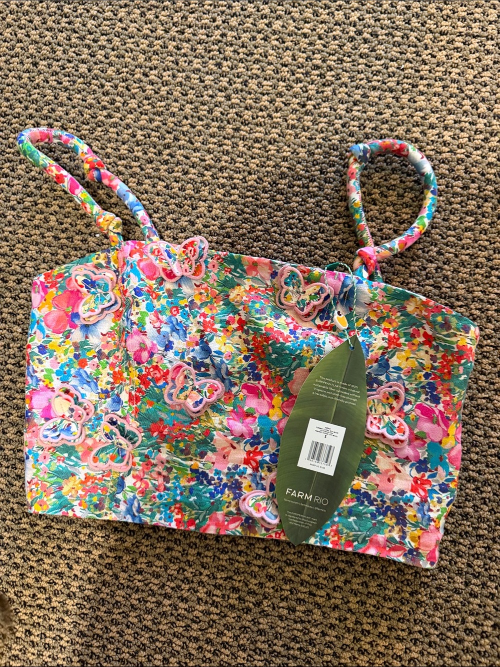 Farm Rio butterfly top